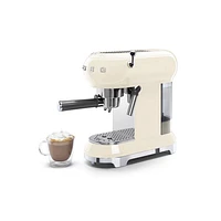 Smeg 50's Style Manual Espresso Machine with 15 Bar Pressure