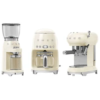 Smeg 50's Style Manual Espresso Machine with 15 Bar Pressure