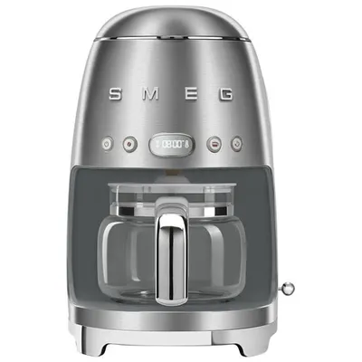 Smeg 50's Style Programmable Drip Coffee Maker - 10-Cup