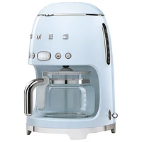 Cafetière à filtre programmable de style années 50 de Smeg - 10 tasses
