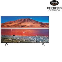 Open Box - Samsung 58" 4K UHD HDR LED Tizen Smart TV (UN58TU7000FXZC) - Titan Grey