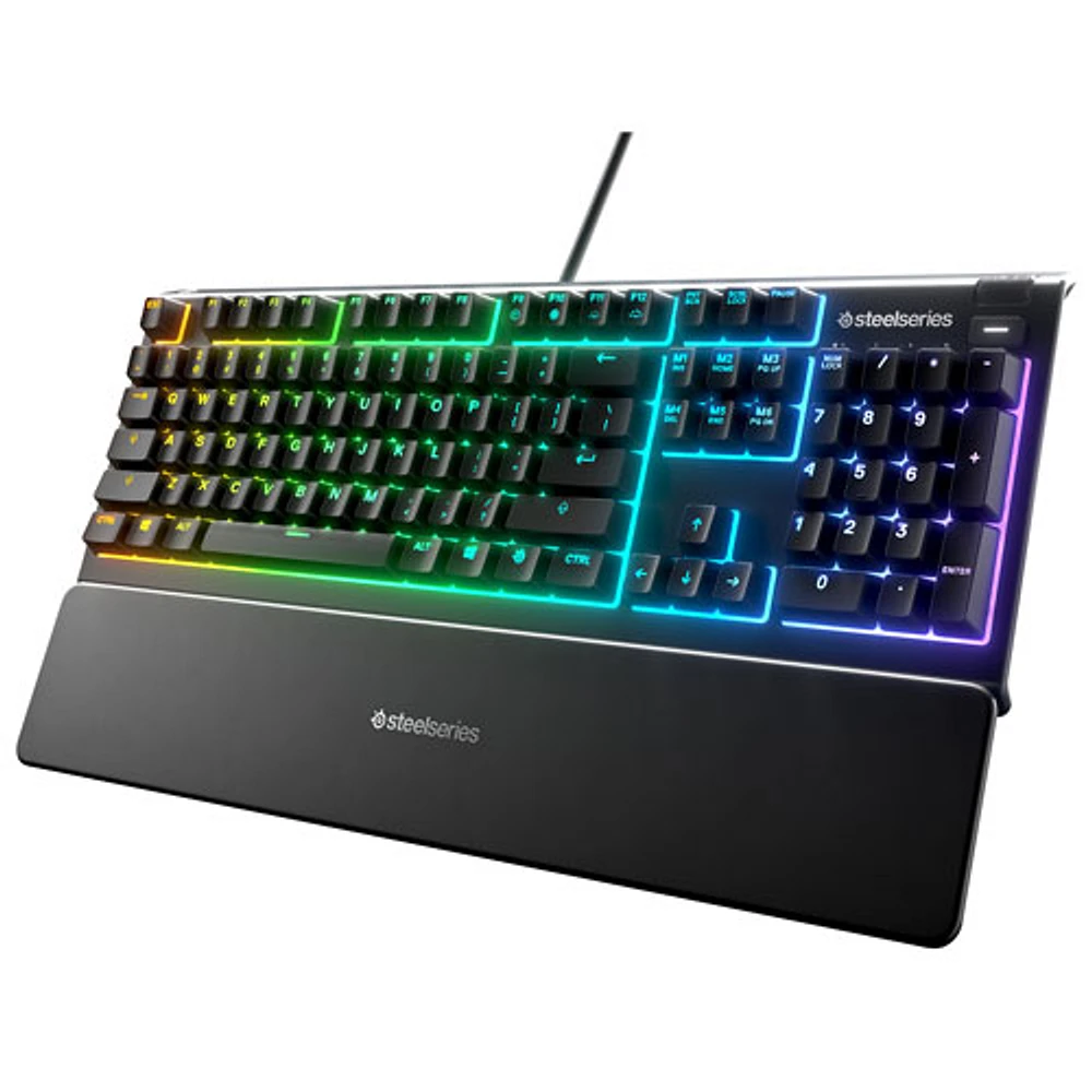 Clavier de jeu rétroéclairé Apex 3 de SteelSeries