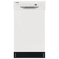 Frigidaire 18" 52dB Built-In Dishwasher (FFBD1831UW) - White - Open Box - Perfect Condition