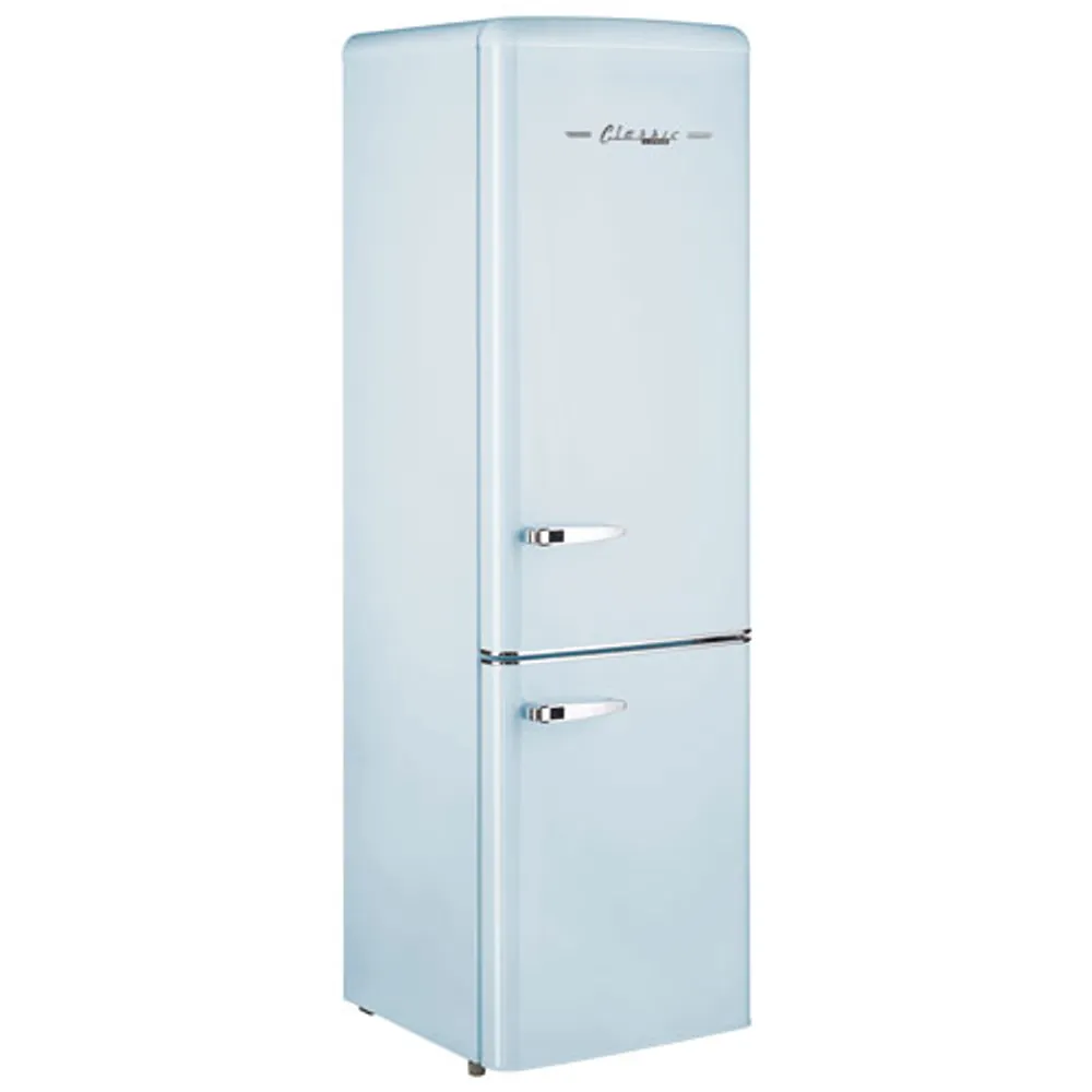 Unique Retro 22" 9 Cu. Ft. Bottom Freezer Refrigerator (UGP-275L LB AC) - Powder Blue