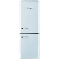 Unique Retro 22" 7 Cu. Ft. Bottom Freezer Refrigerator (UGP-215L LB AC) - Powder Blue