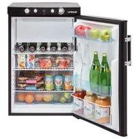 Unique 22" 3.4 Cu. Ft. Propane Powered Freestanding Bar Fridge (UGP-3 SM B) - Black