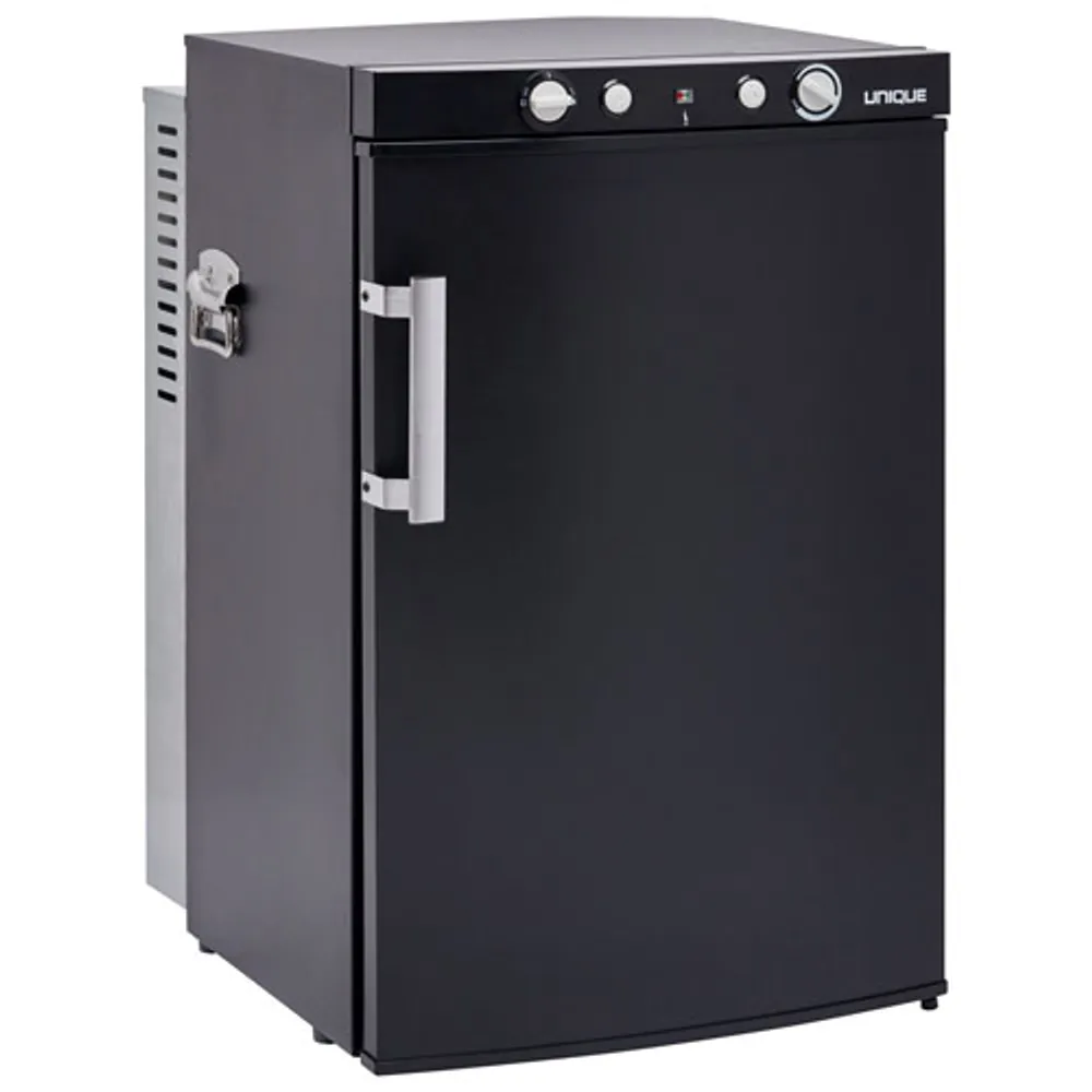 Unique 22" 3.4 Cu. Ft. Propane Powered Freestanding Bar Fridge (UGP-3 SM B) - Black