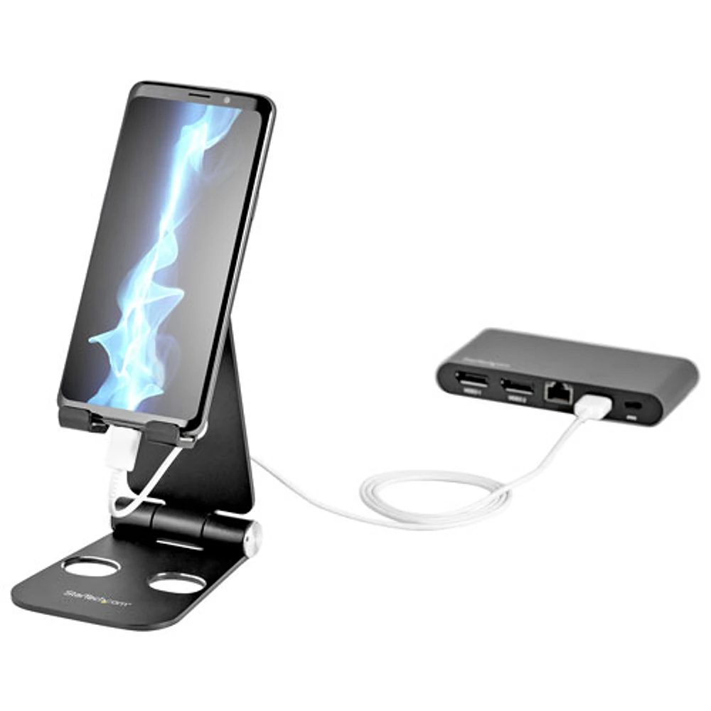 StarTech Universal Smartphone & Tablet Stand (USPTLSTNDB)