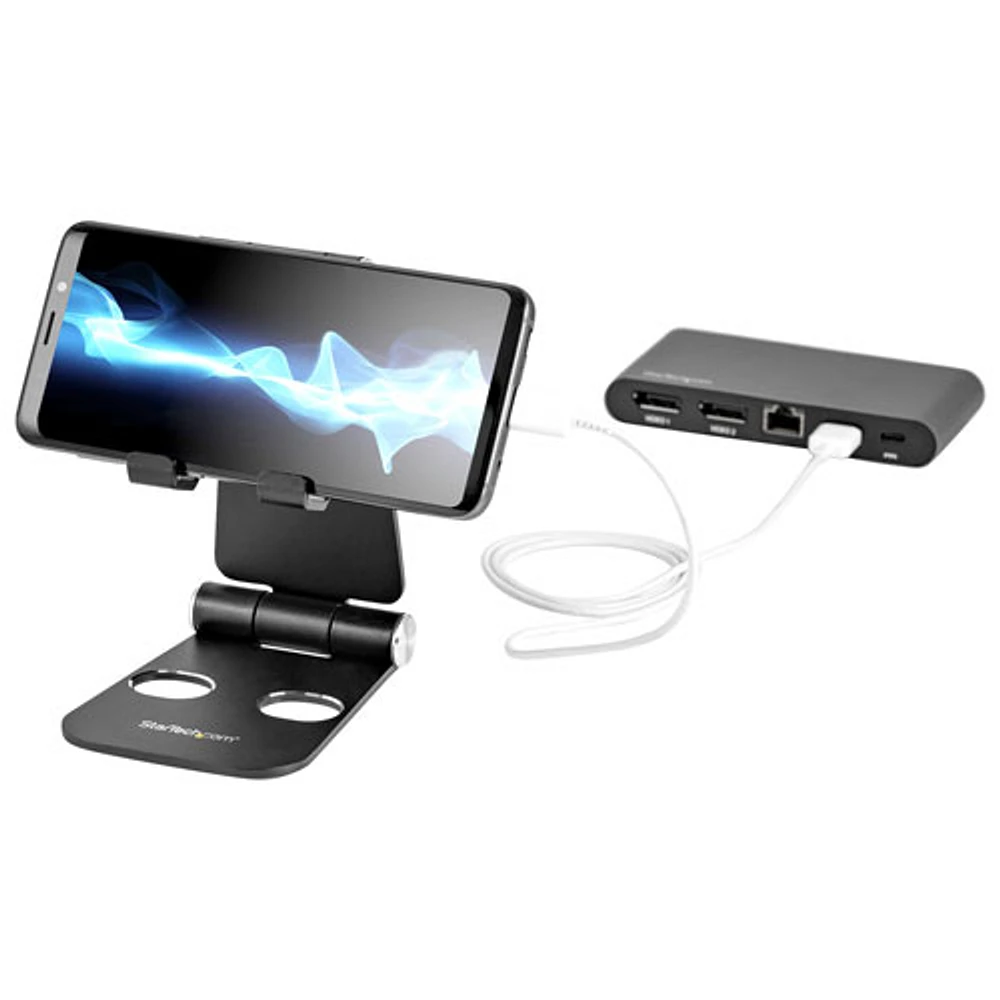 StarTech Universal Smartphone & Tablet Stand (USPTLSTNDB)