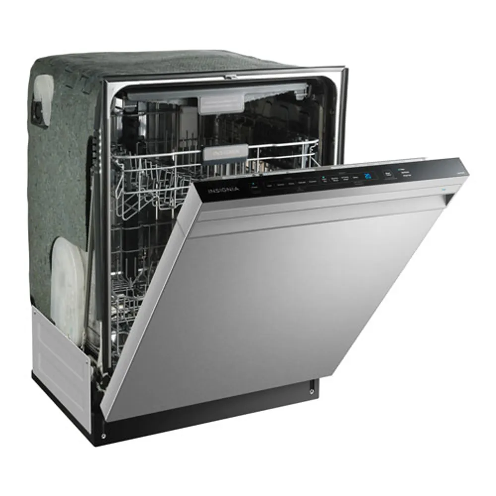 Insignia 24" 49dB Built-In Dishwasher with Third Rack (NS-DWR3SS1) - Stainless Steel