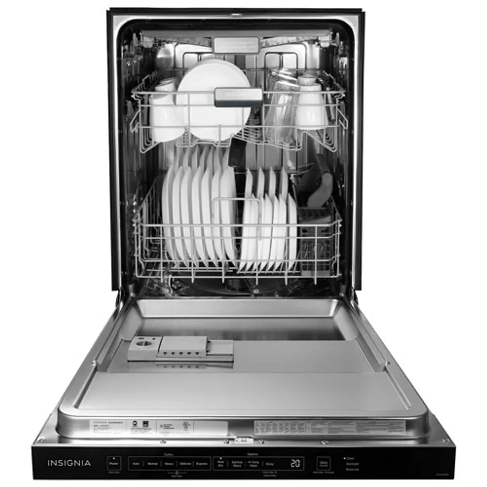 Insignia 24" 49dB Built-In Dishwasher with Third Rack (NS-DWR3SS1) - Stainless Steel