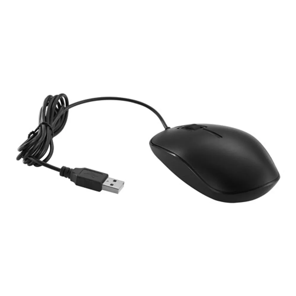 Insignia USB Wired Optical Mouse - Black
