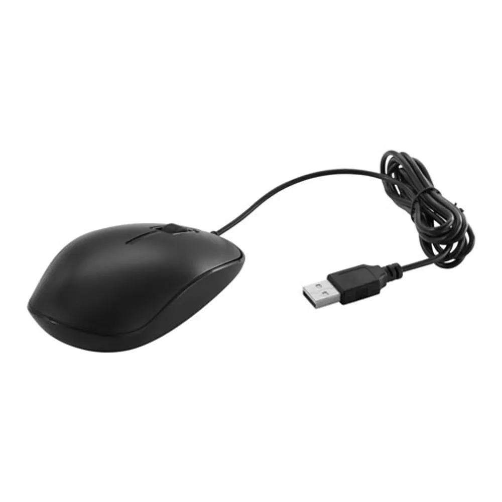 Insignia USB Wired Optical Mouse - Black