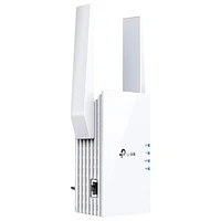 Prolongateur de portée sans fil Wi-Fi 6 bibande AX1500 de TP-Link (RE505X)