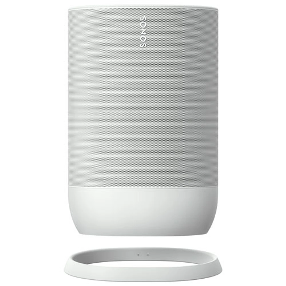 Sonos Move Wireless Smart Speaker w/ Amazon Alexa and Google Assistant Built In - White