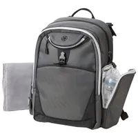 Jeep Adventures Backpack Diaper Bag - Grey/Black