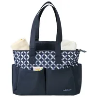 Baby Boom Ivy 4-Piece Tote Diaper Bag - Navy/White