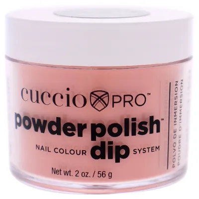Pro Powder Polish Nail Colour Dip System - Peach by Cuccio for Women - 2 oz Nail Powder