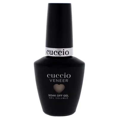 Veneer Soak Off Gel - Left Wanting More by Cuccio for Women - 0.44 oz Nail Polish