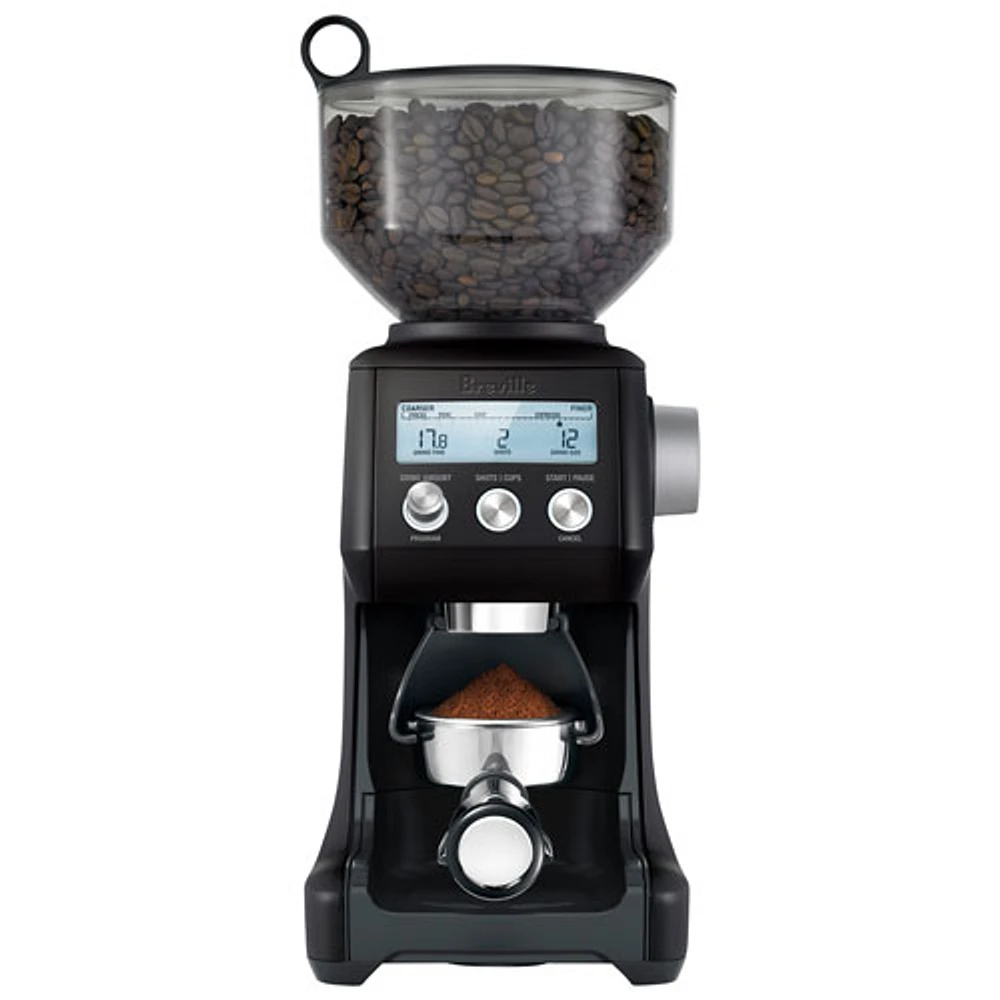 Breville Smart Grinder Pro Burr Coffee Grinder - Black Truffle