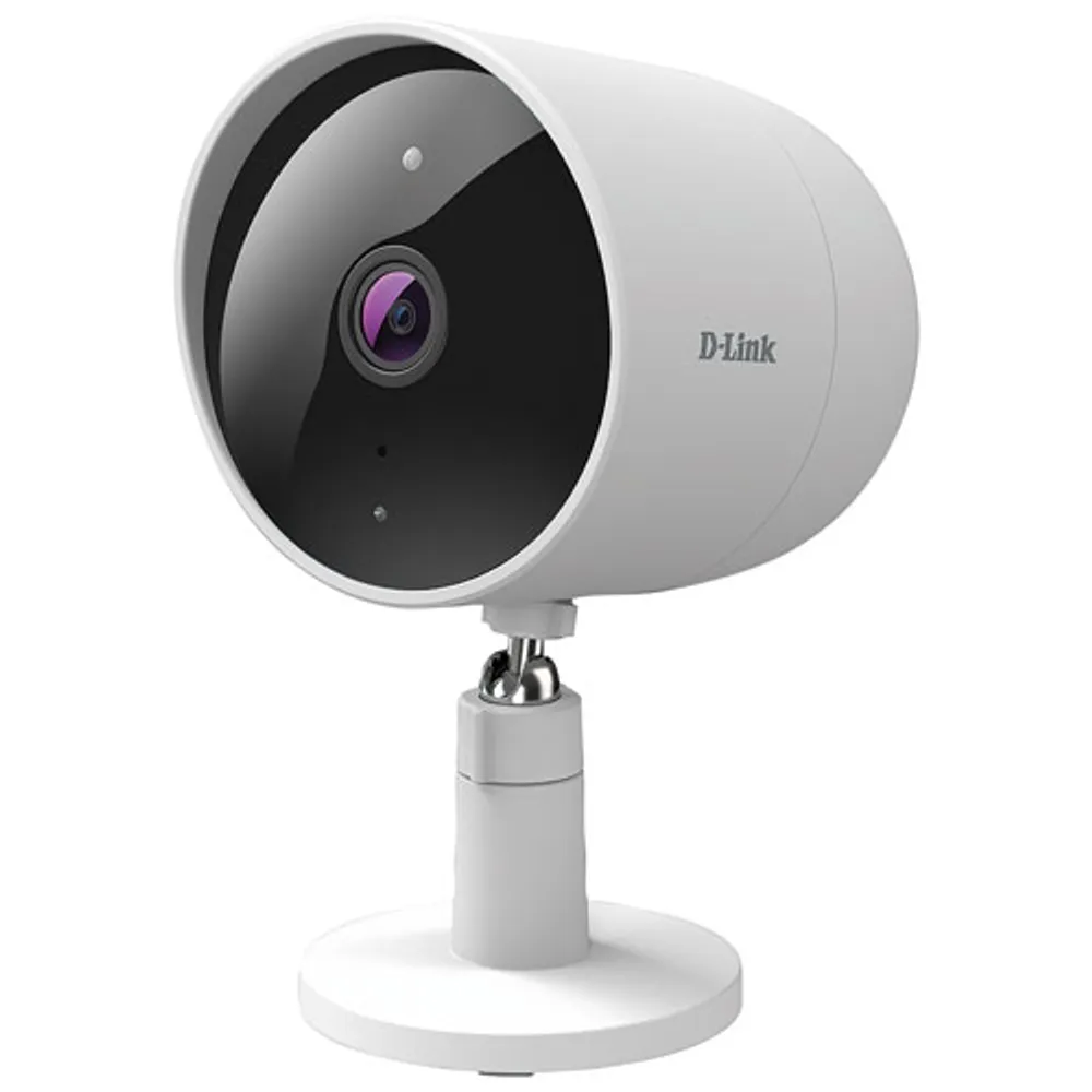 D-Link Wireless Indoor/Outdoor 2K Full HD IP Security Camera - White