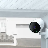 D-Link Wireless Indoor/Outdoor 2K Full HD IP Security Camera - White