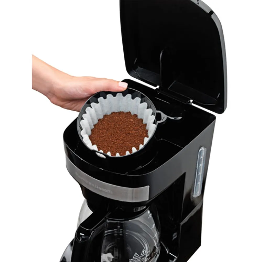 Hamilton Beach Programmable Drip Coffeemaker - 14-Cup - Black