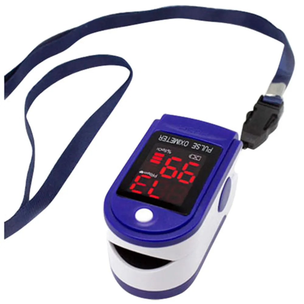 Contec Fingertip Pulse Oximeter - Blue