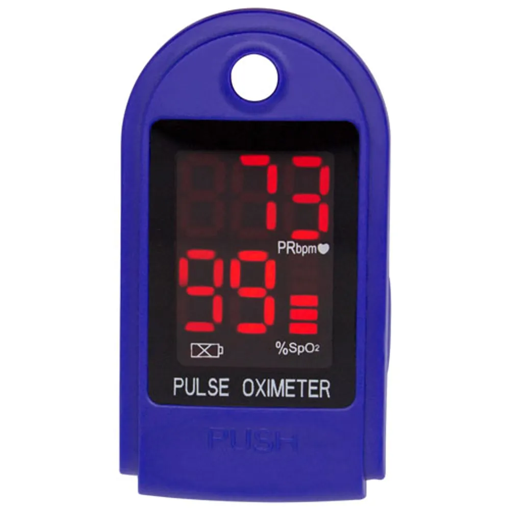 Contec Fingertip Pulse Oximeter - Blue