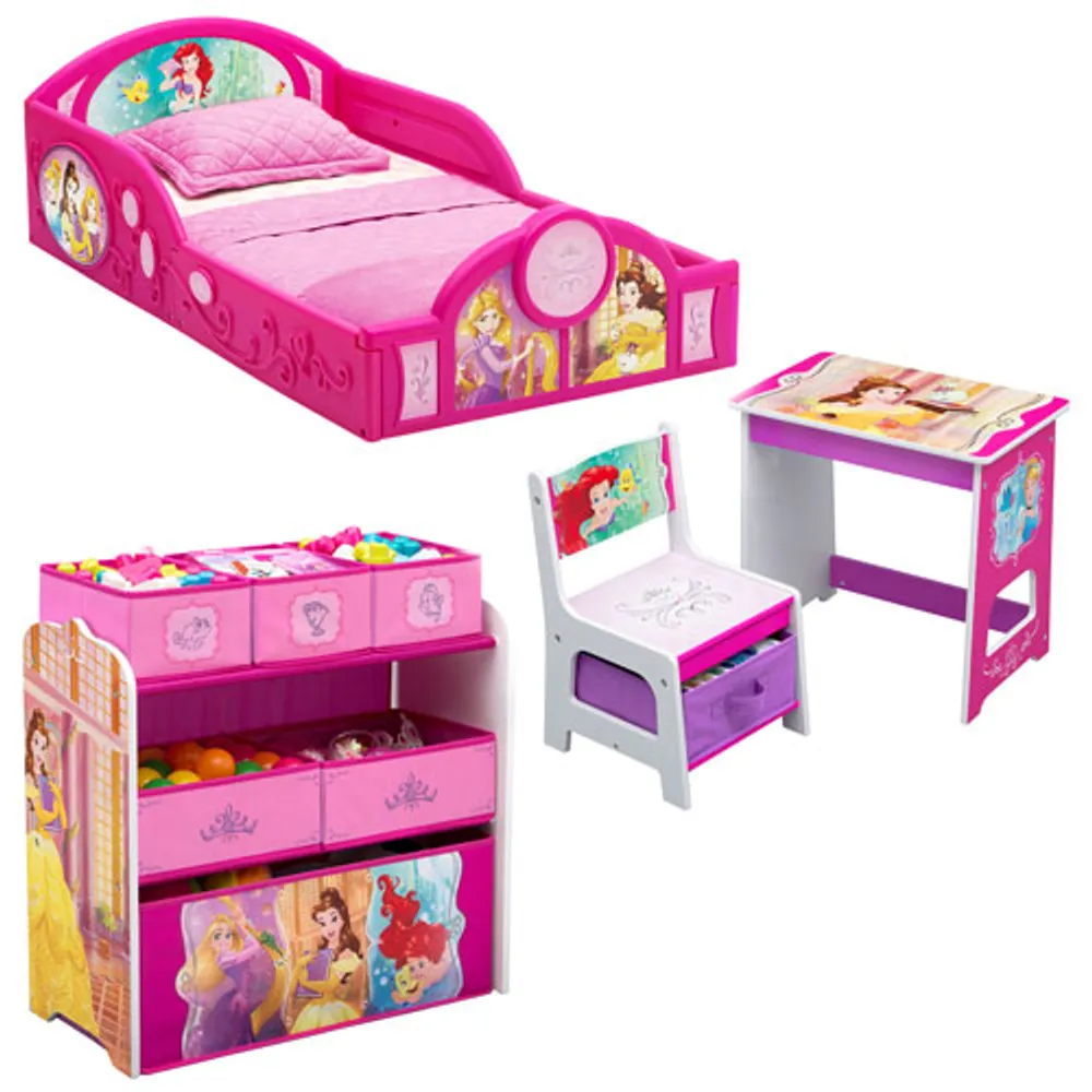 Ensemble 4 pièces pour chambre des princesses de Disney (99621PS) - Exclusivité Best Buy