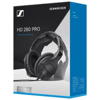 Sennheiser HD 280 Pro Over-Ear Sound Isolating Headphones - Black