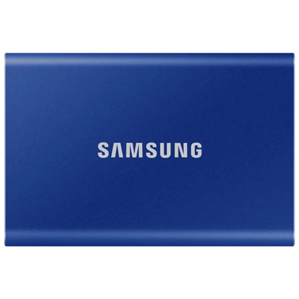 Samsung T7 2TB USB 3.2 External Solid State Drive (MU-PC2T0H/AM) - Blue