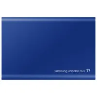 Disque SSD externe USB 3.2 de 2 To T7 de Samsung (MU-PC2T0H/AM) - Bleu