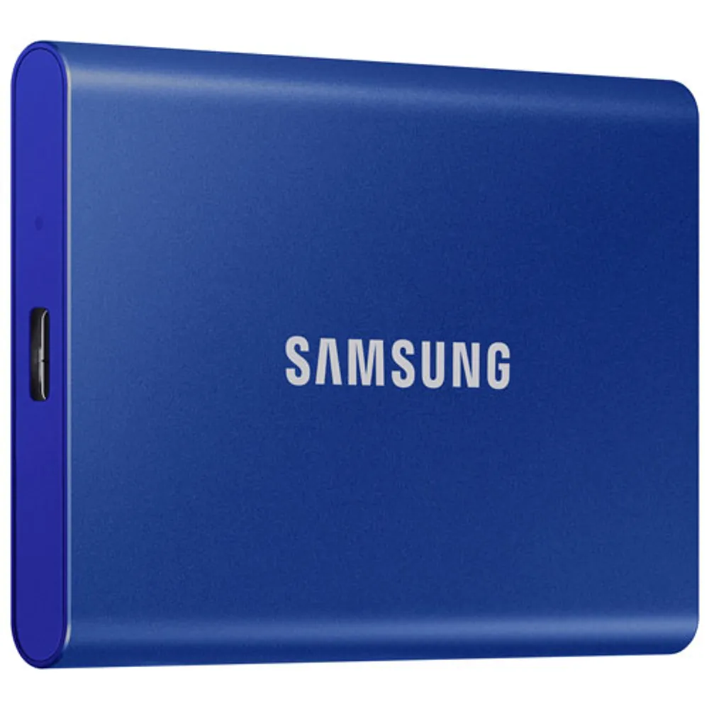 Samsung T7 1TB USB 3.2 External Solid State Drive (MU-PC1T0H/AM) - Blue