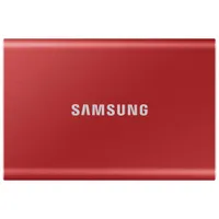 Disque SSD externe USB 3.2 de 2 To T7 de Samsung (MU-PC2T0R/AM) - Rouge