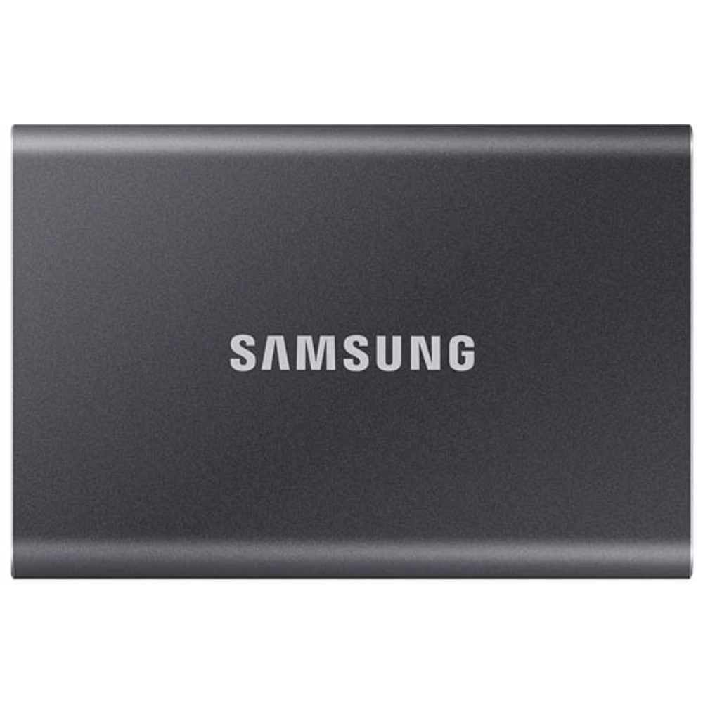 Disque SSD externe USB 3.2 de 1 To T7 de Samsung (MU-PC1T0T/AM) - Gris - Anglais