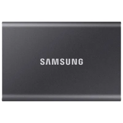 Disque SSD externe USB 3.2 de 1 To T7 de Samsung (MU-PC1T0T/AM) - Gris - Anglais