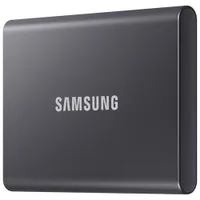 Disque SSD externe USB 3.2 de 1 To T7 de Samsung (MU-PC1T0T/AM) - Gris - Anglais