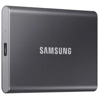 Disque SSD externe USB 3.2 T7 de 2 To de Samsung (MU-PC2T0T/AM) - Gris - Anglais