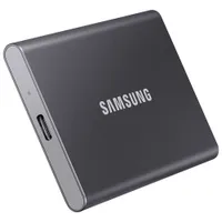 Samsung T7 2TB USB 3.2 External Solid State Drive (MU-PC2T0T/AM) - Grey - English