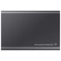 Samsung T7 2TB USB 3.2 External Solid State Drive (MU-PC2T0T/AM) - Grey - English