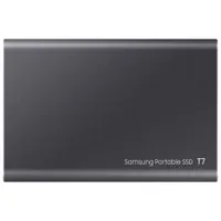 Disque SSD externe USB 3.2 T7 de 2 To de Samsung (MU-PC2T0T/AM) - Gris - Anglais