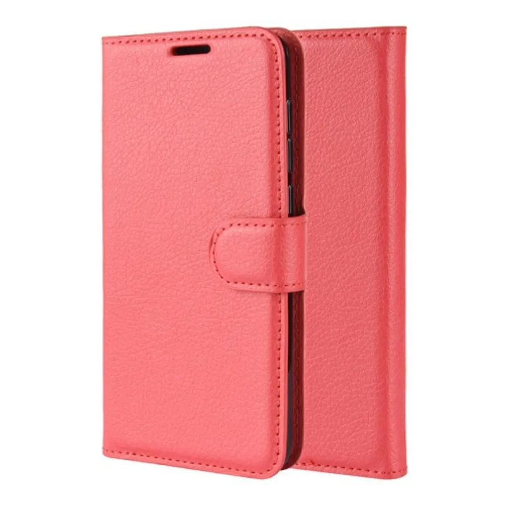 PANDACO Red Leather Wallet Case for Samsung Galaxy S20 Ultra