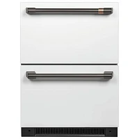 Café 2-Piece Refrigerator Handle Kit (CXQD2H2PNBT) - Brushed Black