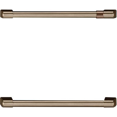 Café 2-Piece Refrigerator Handle Kit (CXQD2H2PNBZ) - Brushed Bronze