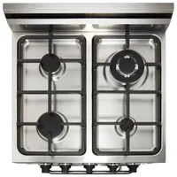 Unique Prestige 24" 2.3 Cu. Ft. Fan Convection Freestanding Gas Range (UGP-24V PC1) - Stainless Steel