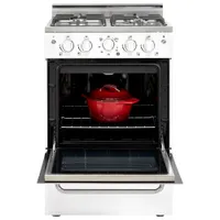 Unique Prestige 24" 2.3 Cu. Ft. Electric Spark Ignition Freestanding Gas Range (UGP-24V PC1