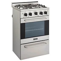 Unique Prestige 20" 1.6 Cu. Ft. Electric Spark Ignition Freestanding Gas Range (UGP-20V PC1