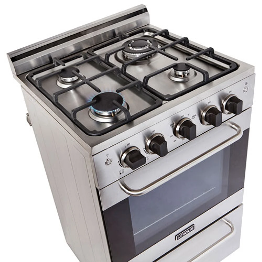 Unique Prestige 20" 1.6 Cu. Ft. Electric Spark Ignition Freestanding Gas Range (UGP-20V PC1