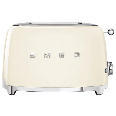 Smeg 50's Style Retro Toaster - 2-Slice - Cream